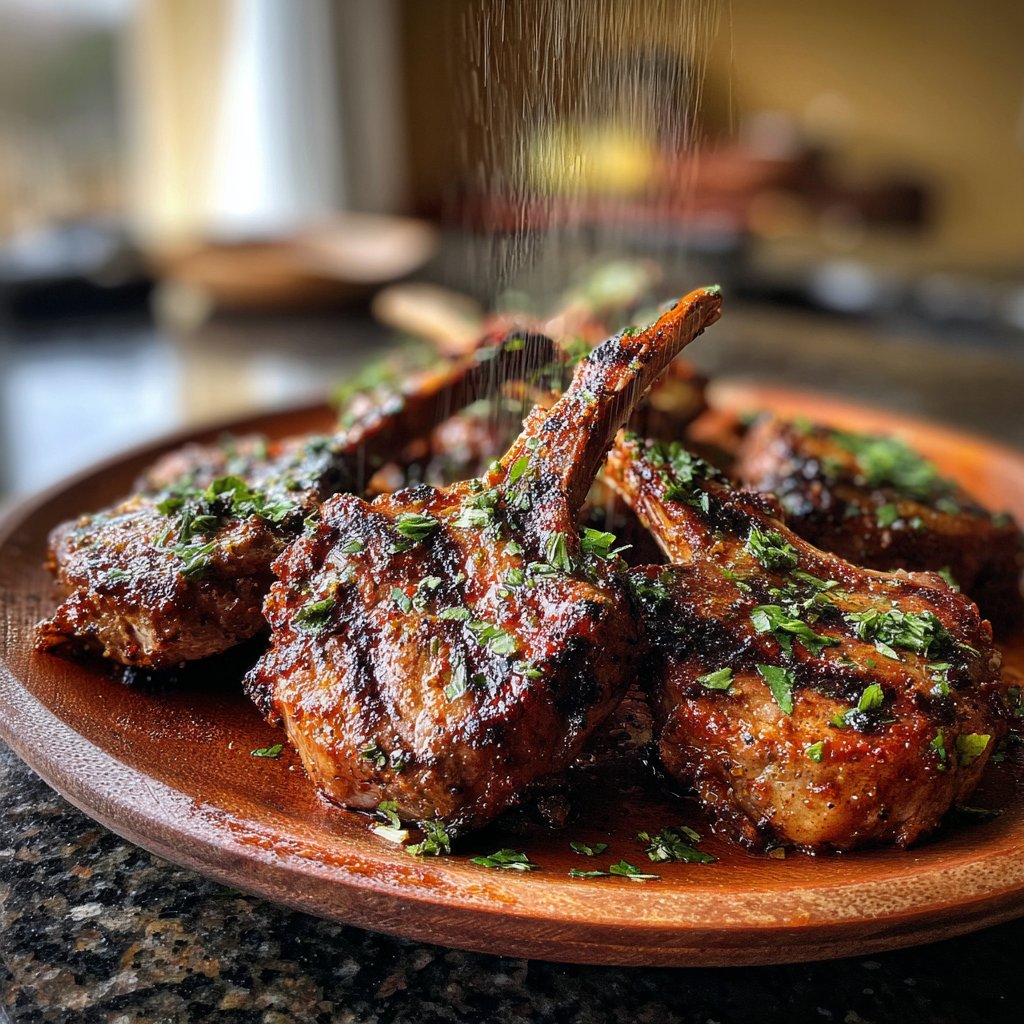 Moroccan Spiced Lamb Chops