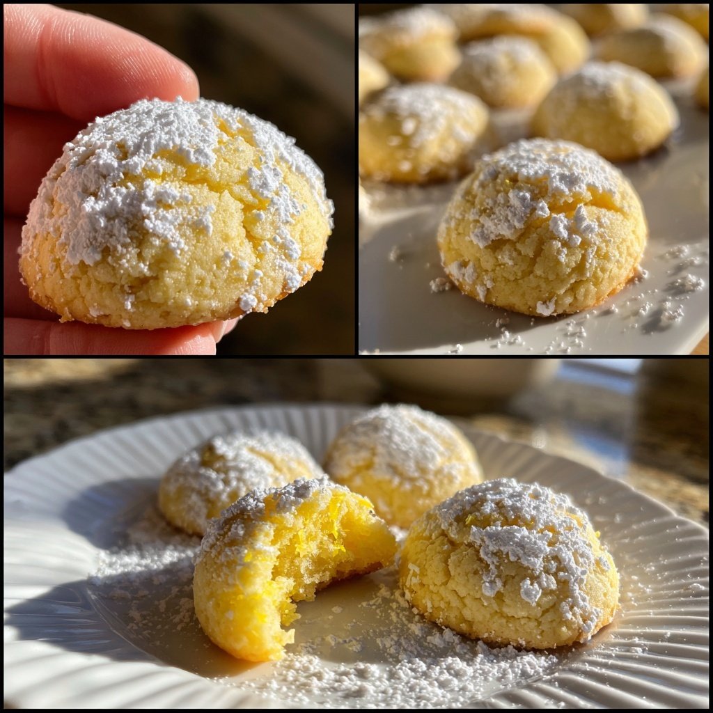 Classic Lemon Drop Cookies